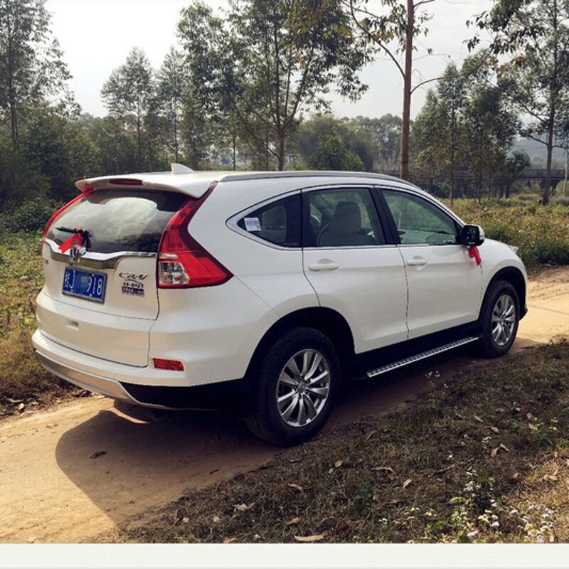 

Для Honda спойлер CRV 2012 2013 2014 2015 автомобиль украшение в виде хвостового крыла ABS пластик Неокрашенный праймер задний багажник спойлер на крышу
