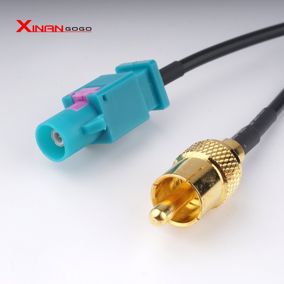 

Кабель-адаптер Xinangogo RCA на Fakra Z RG174
