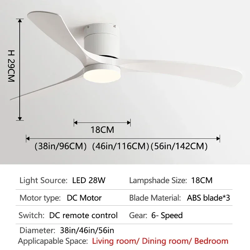 

Потолочный вентилятор с подсветкой INTELLIGENT FAN 46 дюймов черный