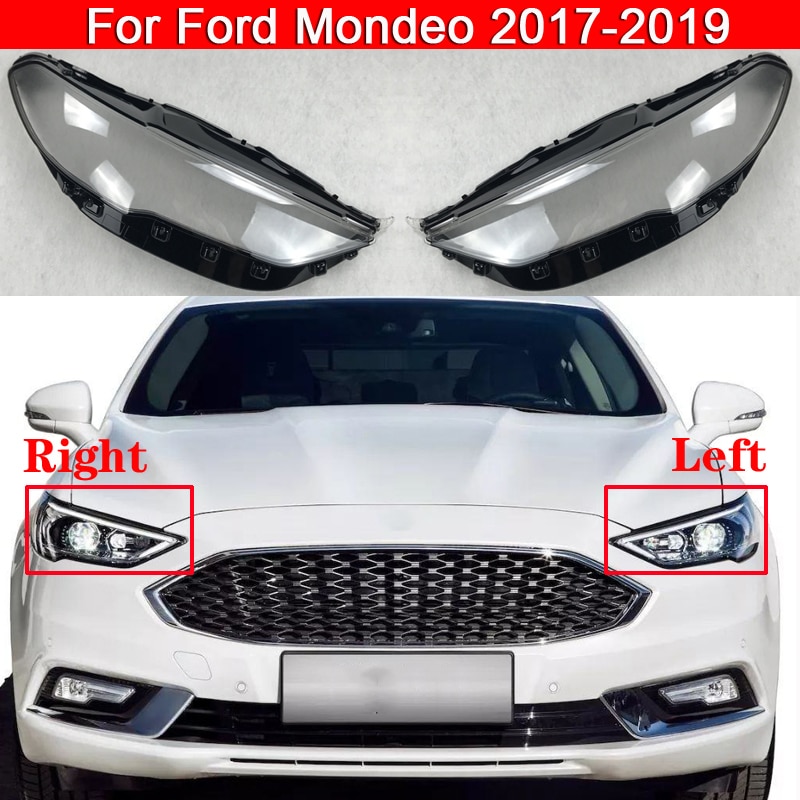 

Передняя светильник шка фары автомобиля для Ford Mondeo 2017-2019, абажур фары автомобиля