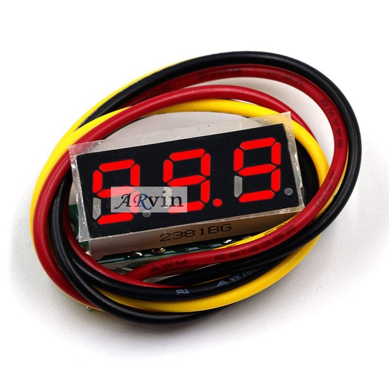 

Цифровой вольтметр LED 0-100В