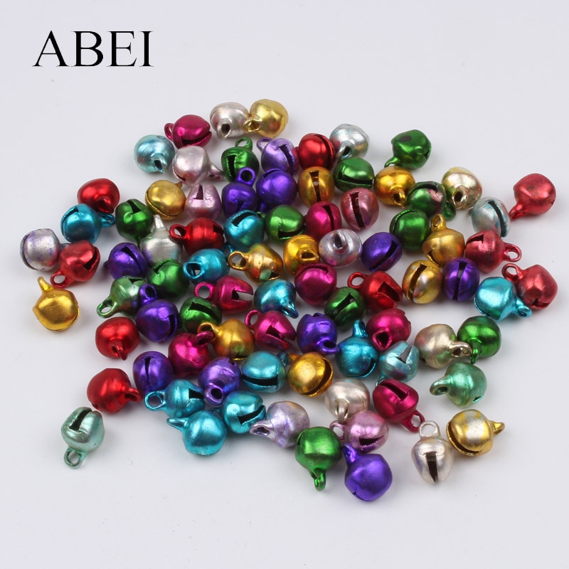 

Рождественские бусины-колокольчики ABBELL 6 мм, 200 шт.