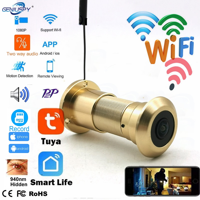

GENIUSPY Беспроводная IP-камера для двери 1080P