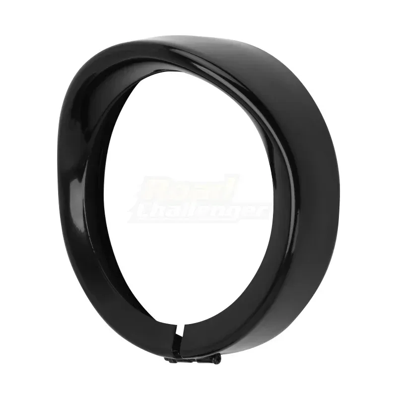 

Мотоцикл светодиодный накладка фар для Harley Touring Road King Electra Glide Softail FLD/FLH 7 "кольцо ободок козырек 4,5" противотуманная фара