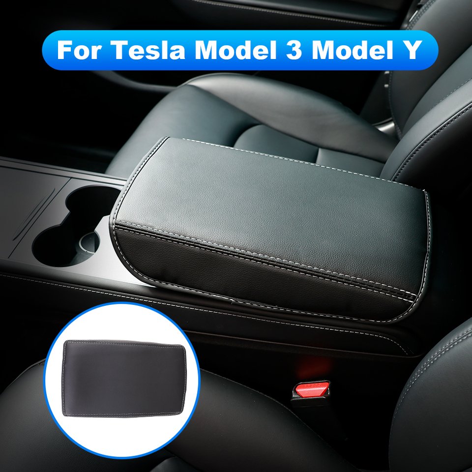 

Защитный Чехол На Подлокотник Для Tesla Model 3 Model Y 2017-2024 С Центральным Управлением, Внутренние Автомобильные Аксессуары