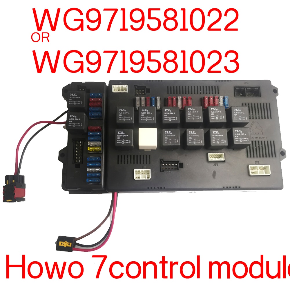 

WG9719581023 в Китай, Национальный тяжелый грузовик Howo, тяжелый грузовик, левый и правый модуль управления, страховочное реле, распределительная коробка