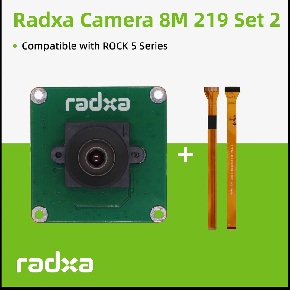 

Камера Radxa 8M для Zero 3E/3W Rock 4/Rock 5/CM5