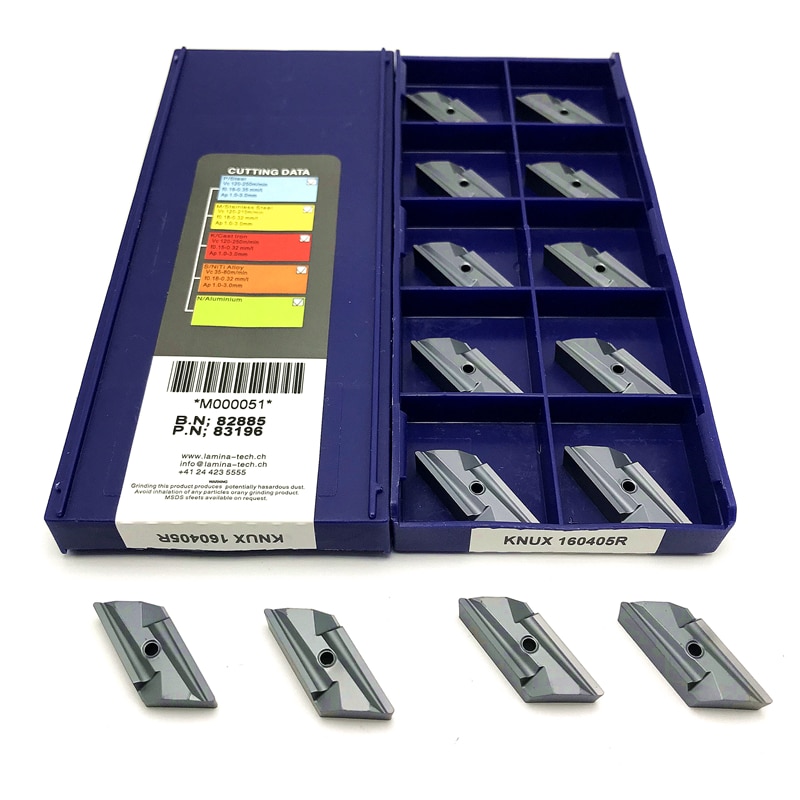 

Карбидные пластины MEMEX KNUX160405R LT10