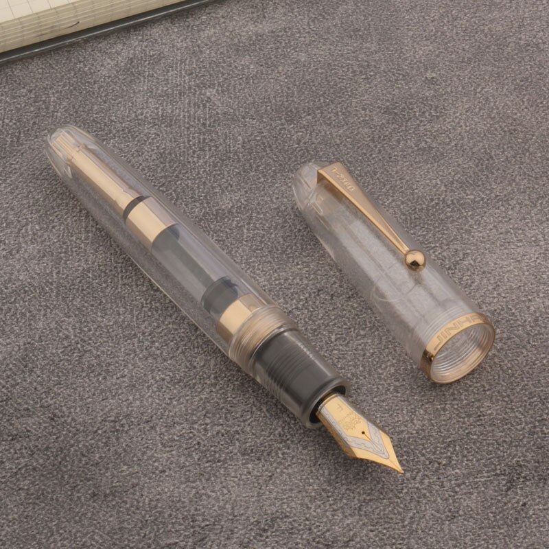 

JinHao 9019 dadao перьевая ручка прозрачная белая