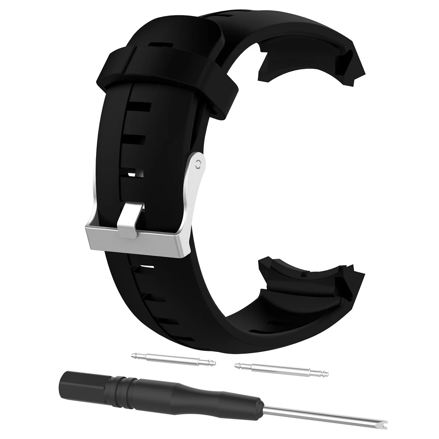 

Сменный мягкий силиконовый ремешок 23 мм для часов Suunto AMBIT3, вертикальный/Спартанский спортивный ремешок, аксессуары для наручных часов, запчасти для ремонта