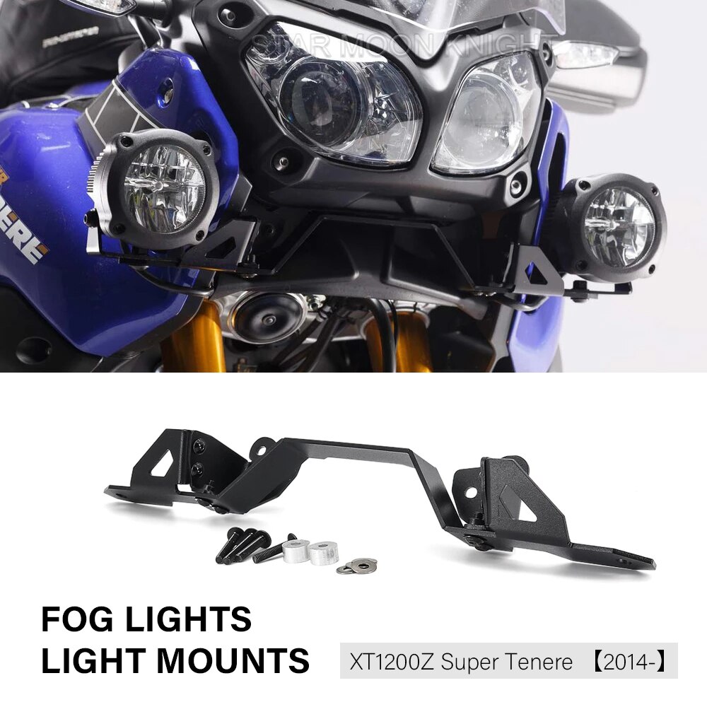 

Для Yamaha xt 1200 Z XT1200Z XTZ 1200 Super Tenere 2014-держатель для дополнительной фары мотоцикла, противотуманный кронштейн