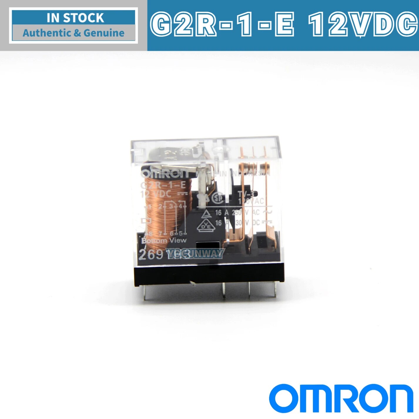 

Новое оригинальное реле мощности OMRON PCB G2R-1-1A-E 1-E 12VDC 24VDC DC5V 12V 110V 220V AC110V 220V 230V 5 PIN 10A
