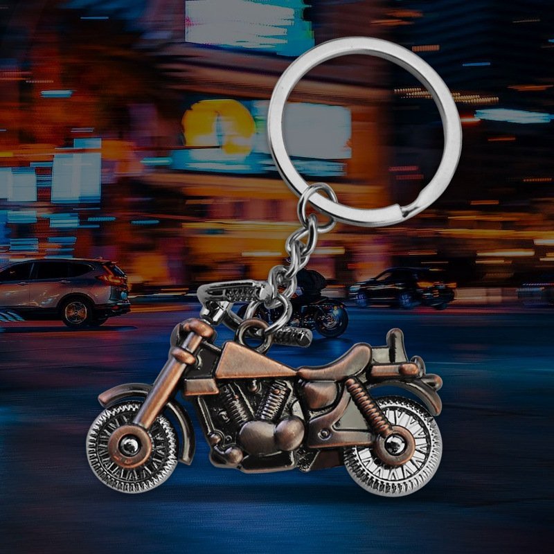 

Брелок в форме мотоцикла Harley для любителей мотоциклов на настройку крутых металлических аксессуаров для ключей