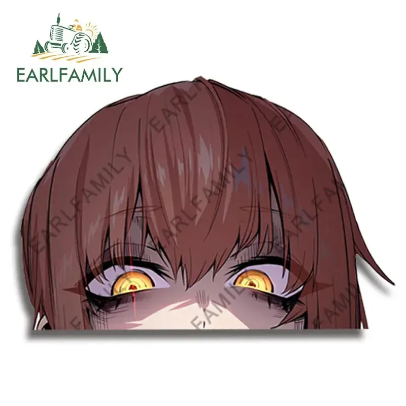 

EARLFAMILY 13 см для Makima интересные автомобильные наклейки дьявола персональные аниме граффити креативные водонепроницаемые наклейки с фургоном