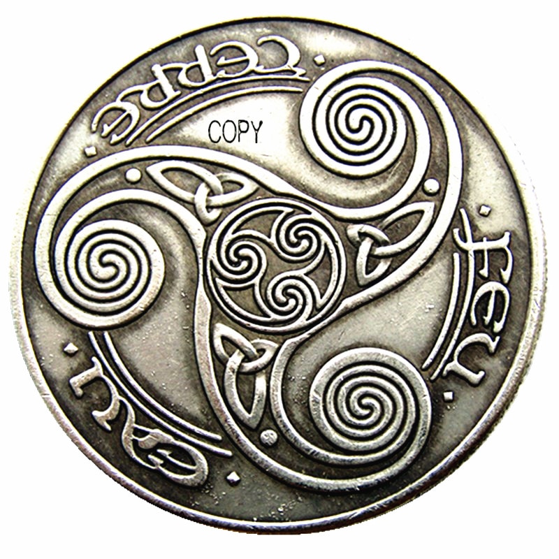 

Серебряные копии монет HB(204) Hobo Morgan Dollar Skull Zombie Zkeleton