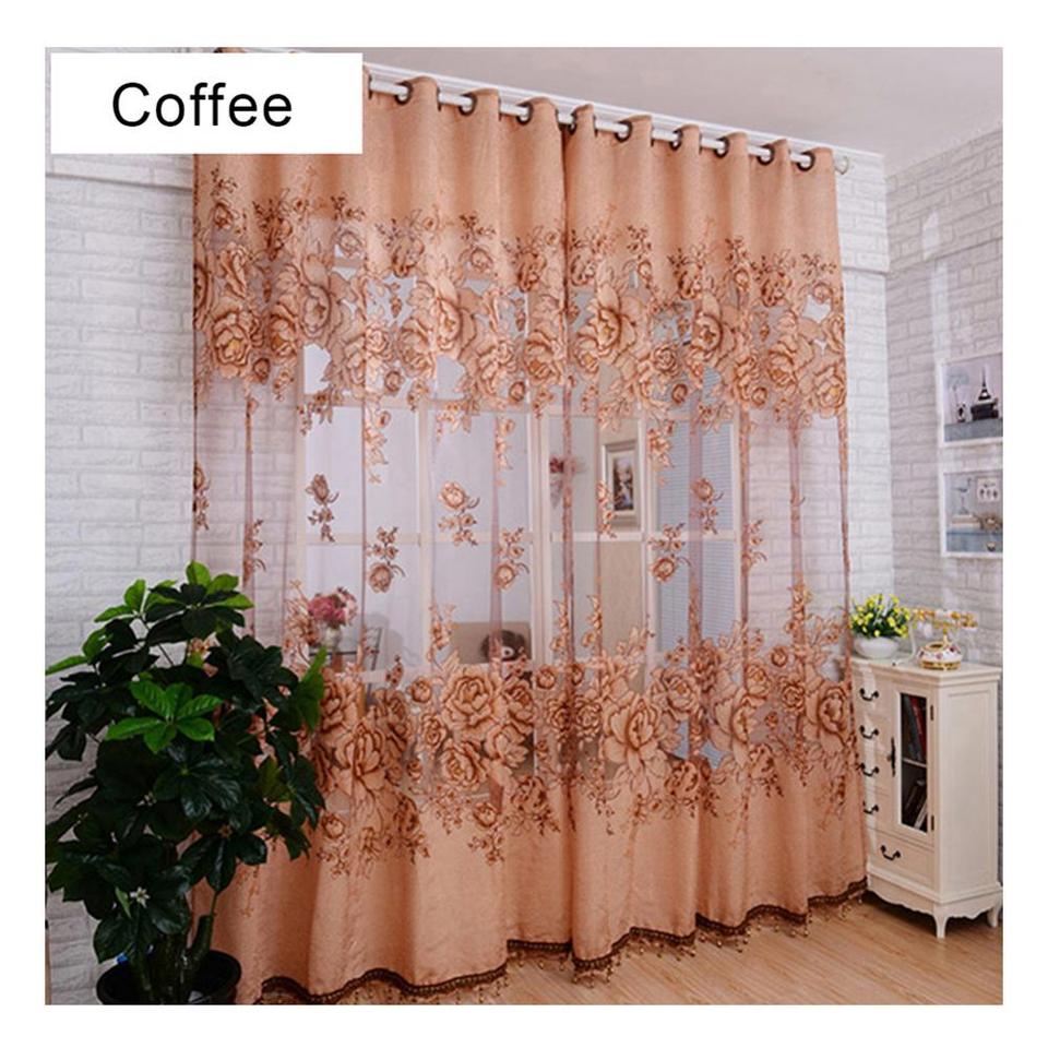 

BLUELANS жаккардовый тюль 100*250 см