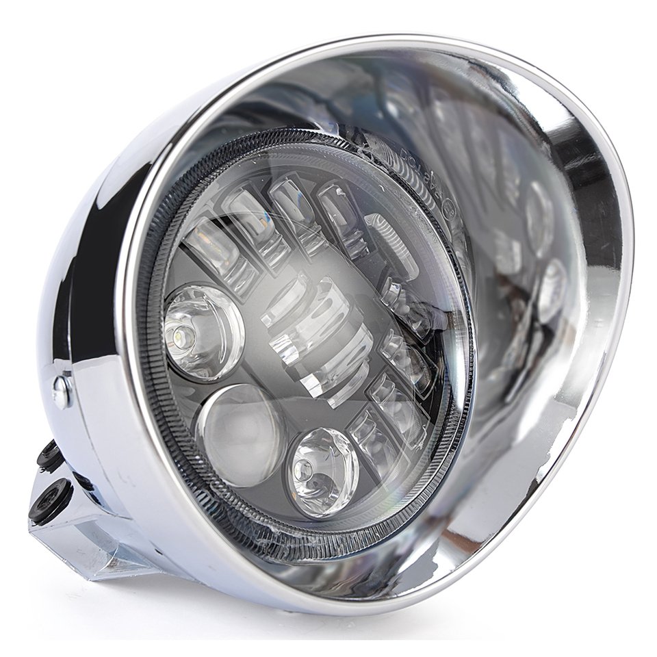 

Мотоцикл LED патрон фары для For Yamaha Honda Suzuki Kawasaki США или метрический вертолет