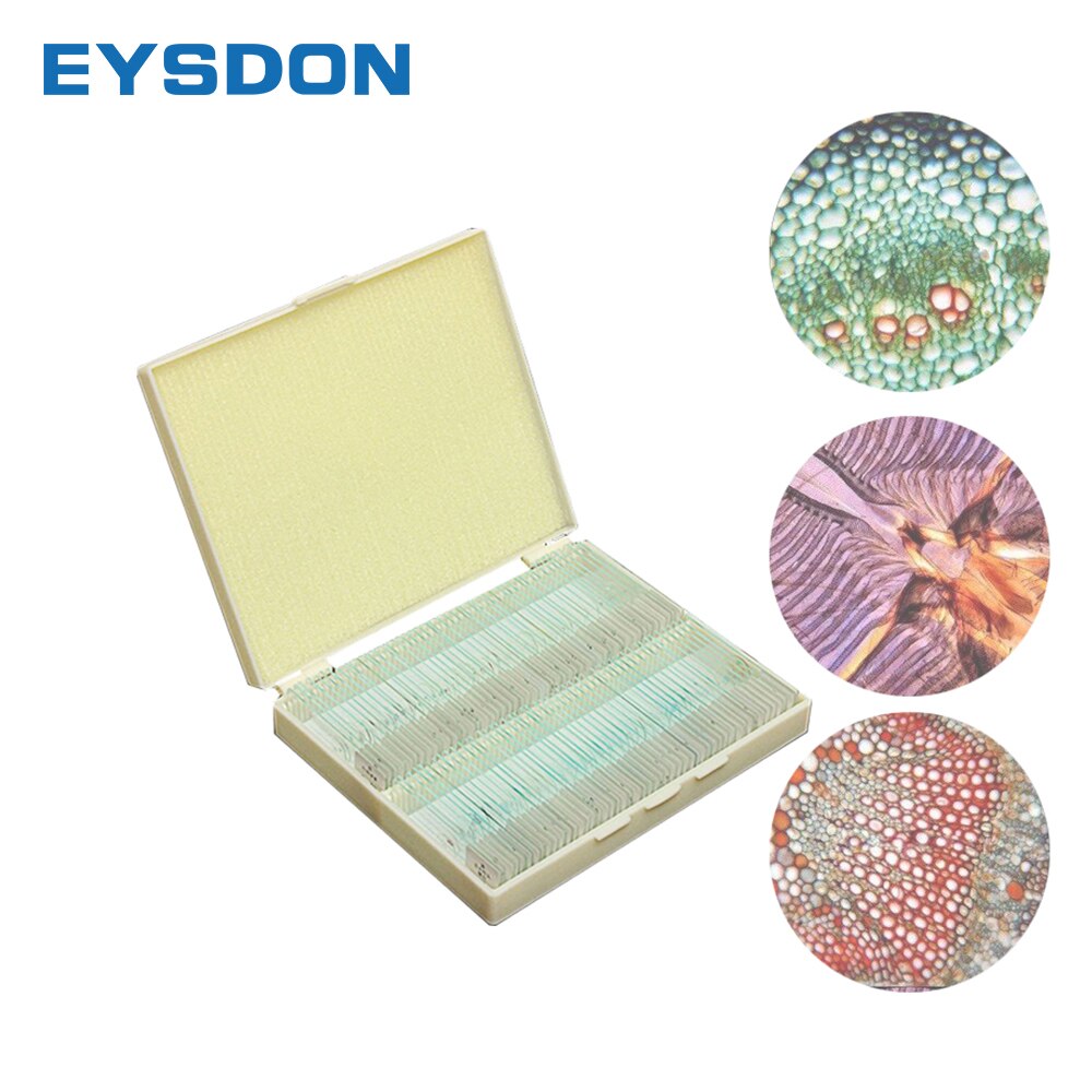 

EYSDON Готовые слайды для микроскопа 100 шт
