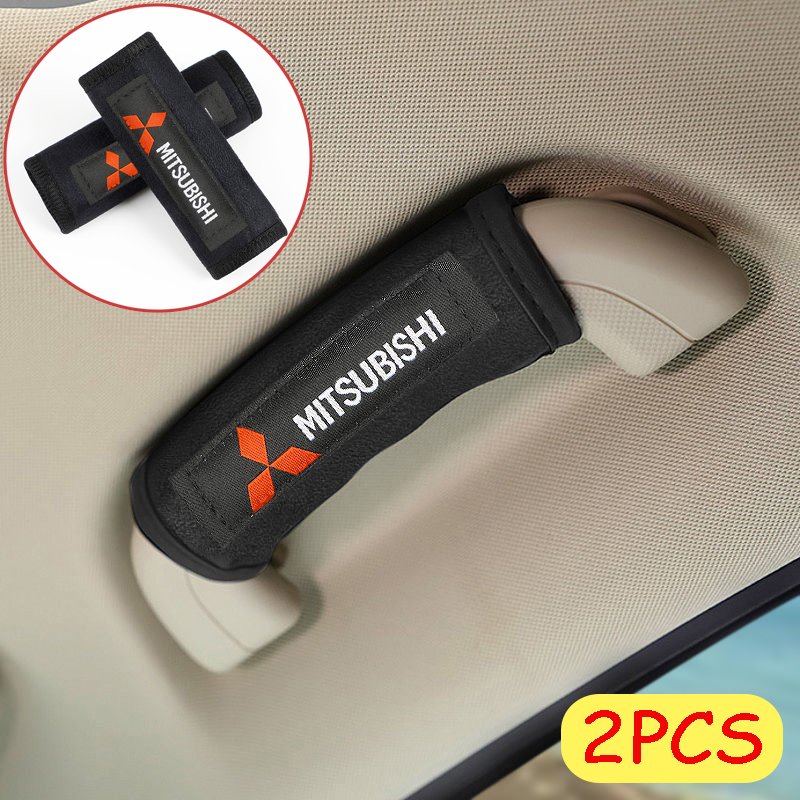 

2 шт. Защитные чехлы для ручек на крышу автомобиля Mitsubishi ASX RALLIART Lancer Cordia Pajero Outlander Eclipse Galant Mirage L200 EVO
