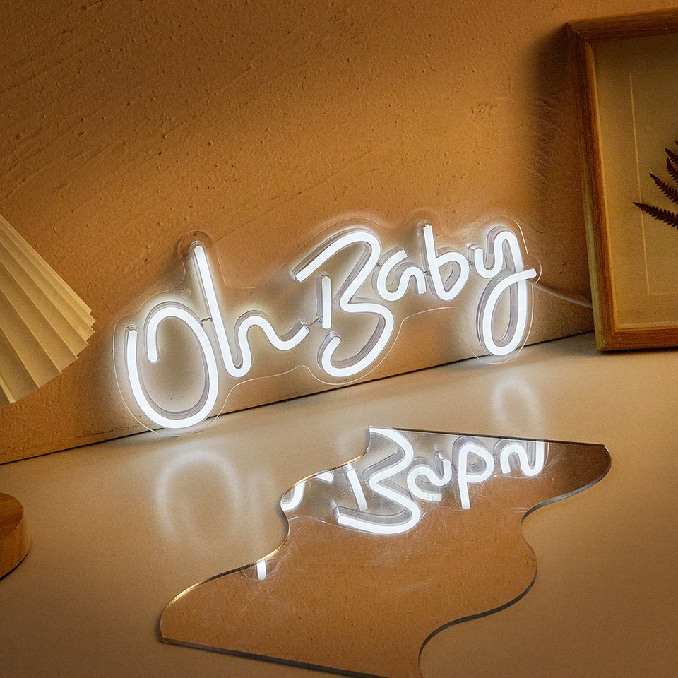 

Неоновая вывеска Chi-buy «Oh Baby» USB