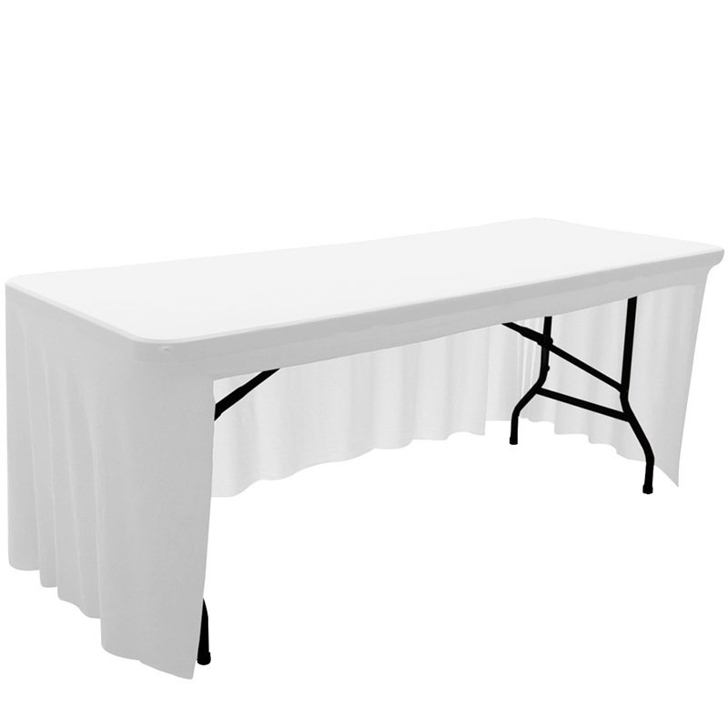 

Скатерть YBB HOME DECOR белая прямоугольная из полиэстера/хлопка 6 футов