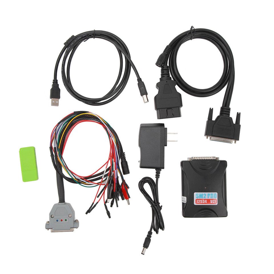 

Для программатора SM2 Pro J2534 VCI ECU с ключом 67 в 1 Инструмент чтения записи ECU Поддерживает контрольную сумму US Plug от 100 до 240 В