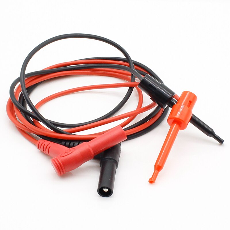 

FAMCDI Banana Plug To Test Hook Clip, красный/черный