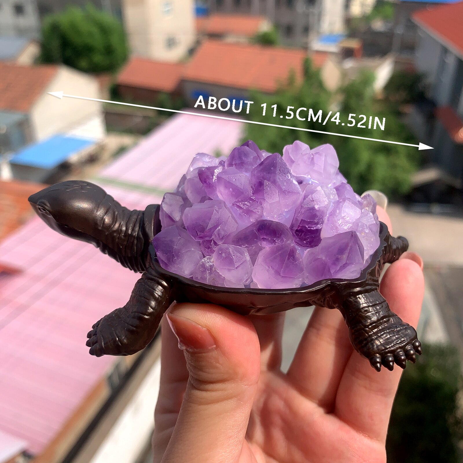 

Фигурки из аметиста Runyangshi
