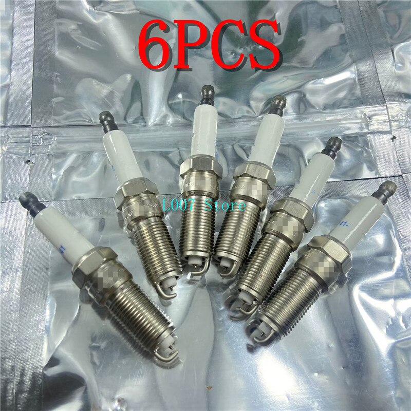 

6 шт. иридиевая свеча зажигания подходит для Cadillac Hummer H2 Buick GMC Chevrolet 41-110 12621258 41-114 41-109 41-108 41-103 41-101 41-993