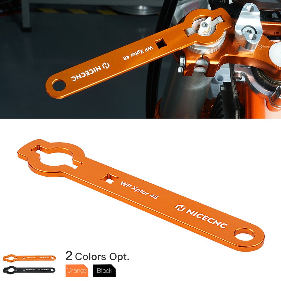 

Для KTM XCW 150 250 300 TPI EXC 250F 350F EXCF 450 Шесть дней Ключ для крышки вилки мотоцикла Инструмент для регулировки предварительной нагрузки Для GasGas EC 300