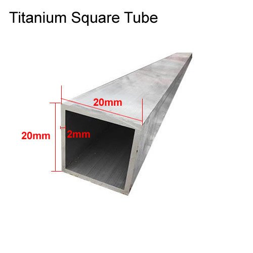 

Титановые квадратные трубы 20x20x1, 20x20x2, 20x30x1, 20x40x2