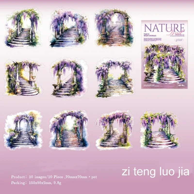 

Набор стикеров JIANWU Nature Trail Series