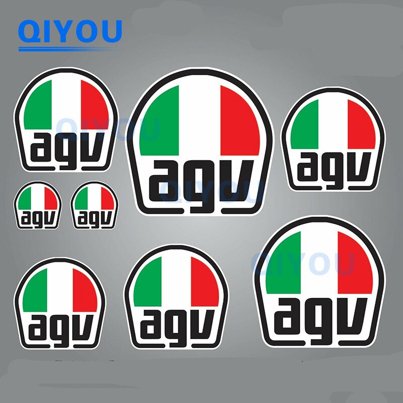 

AGV ШЛЕМ ПВХ Наклейка Набор виниловые наклейки на машину Графический клейкий комплект ламинированный мотоцикл ноутбуки