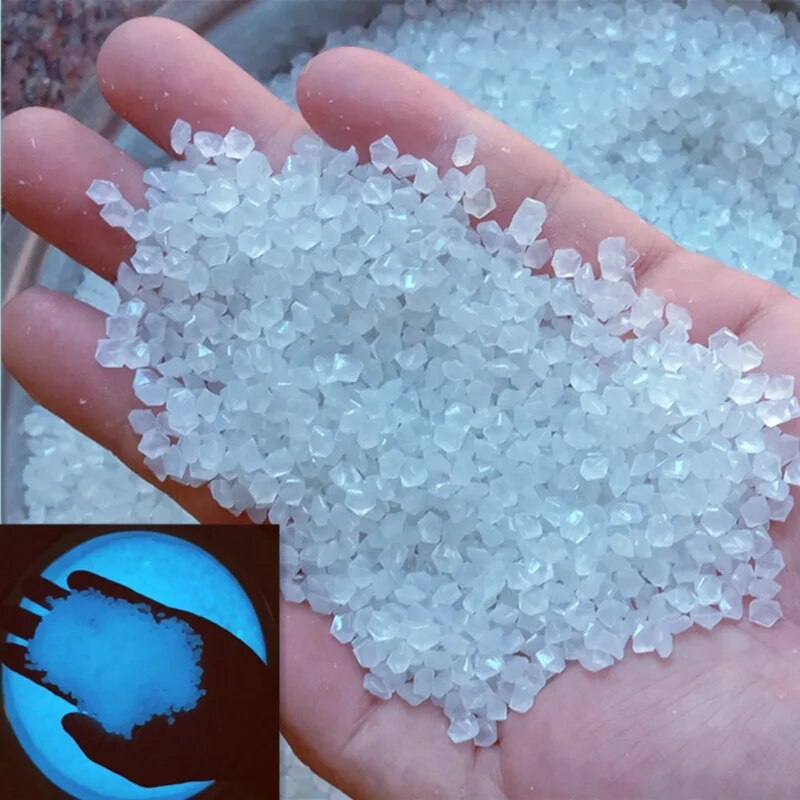 

Светящийся песок 1000 шт., пластик, 3-5 мм