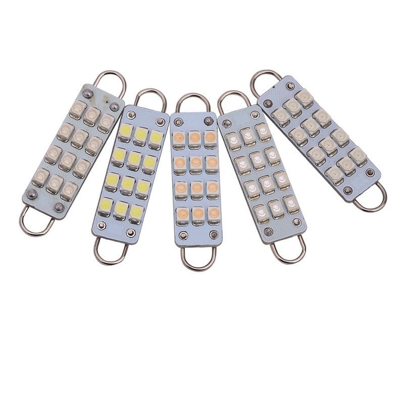 

1 шт. Festoon C5W 44 мм светодиодные автомобильные фонари белый 12 SMD светодиодный жесткий цилиндр купольные лампы для карт 561 562 567 грузовой фонарь 12 В автоматический внутренний свет