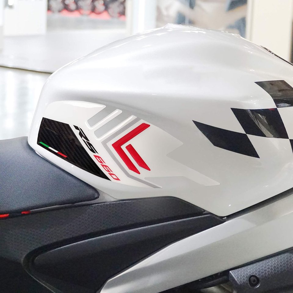 

3D резиновые наклейки, боковые защитные баки для Aprilia RS 660 extreme A 2023-24