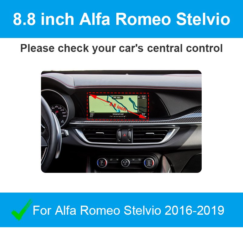 

Беспроводная функция Carplay Android Auto Mirror Link AirPlay Car Play для моделей Alfa Romeo Stelvio и Giulia 2014-2019 гг