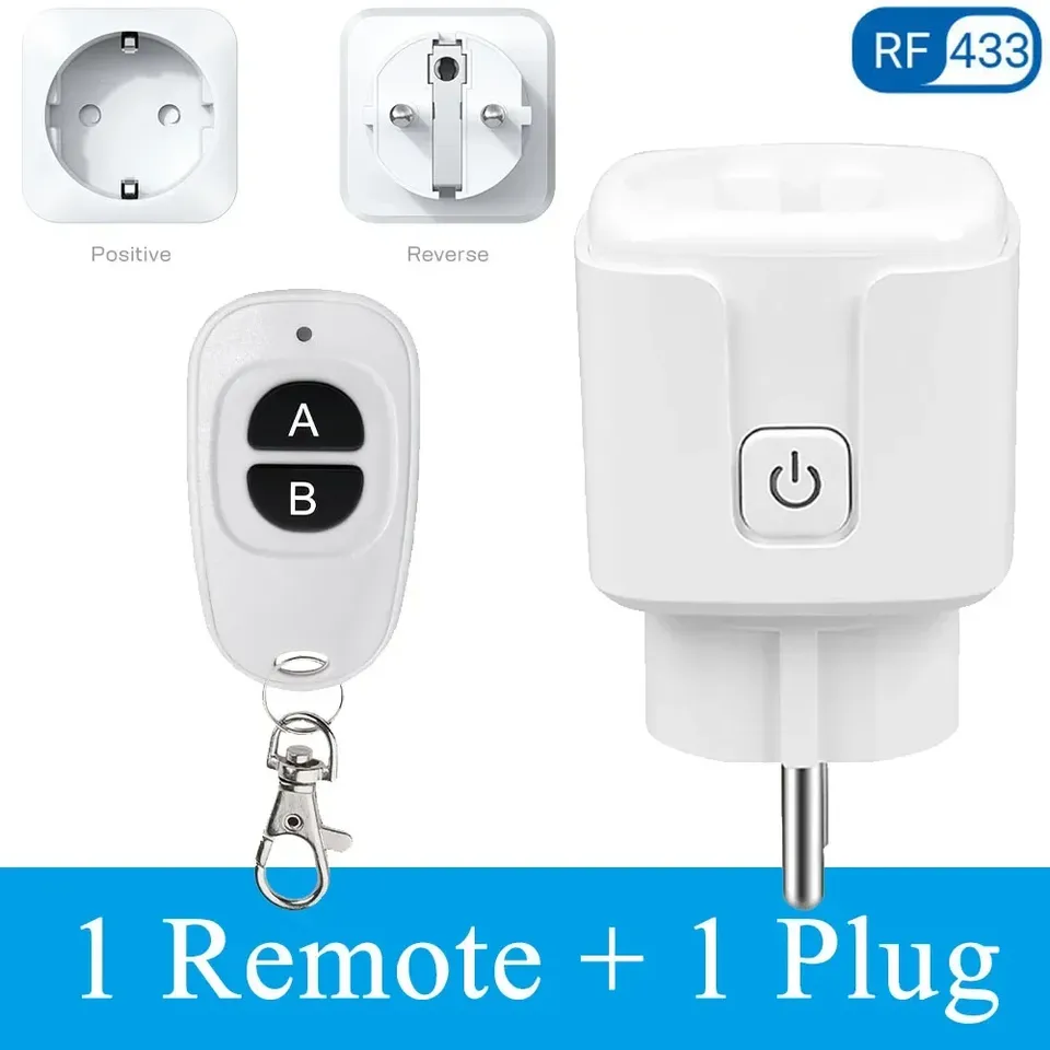 

Беспроводная электрическая розетка TEDE RF Socket with Remote