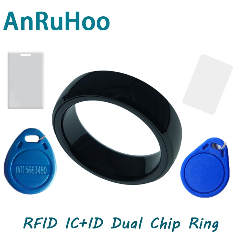 

Смарт-чип RFID с двойной частотой, 13,56 МГц, куид, перезаписываемый IC + ID-ключ 125 кГц, T5577