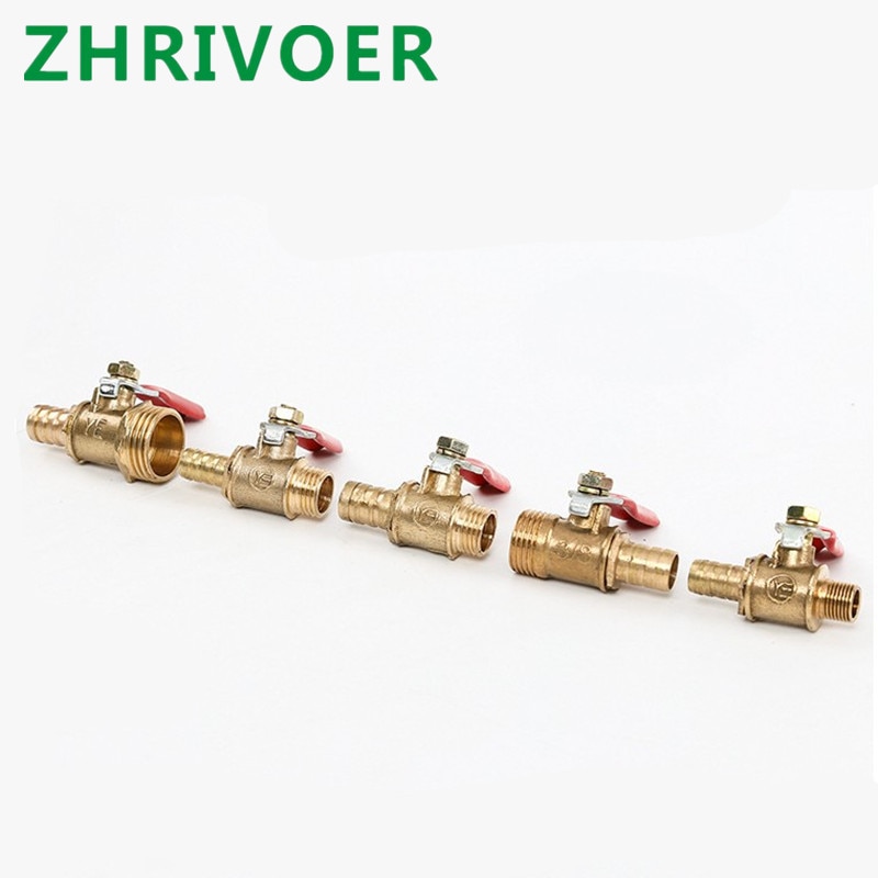 

Латунный шаровой кран с зазубриной 1/8", 1/4", 1/2"
