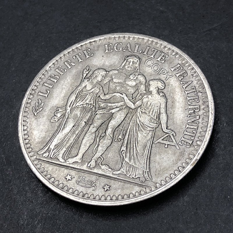 

Антикварная копия монеты Геркулес, медь, 1875 год