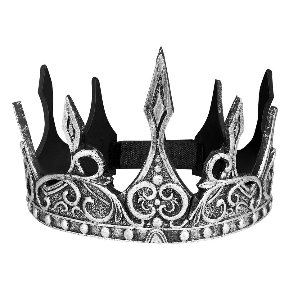 

Серебряная корона Amosfun