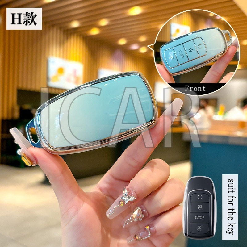 

ТПУ для Chery Tiggo 8plus Tiggo 8 новый 5 Plus 7pro Max Omoda 5 C5 автомобильный брелок для ключей умный дистанционный брелок для ключей аксессуары для сумок