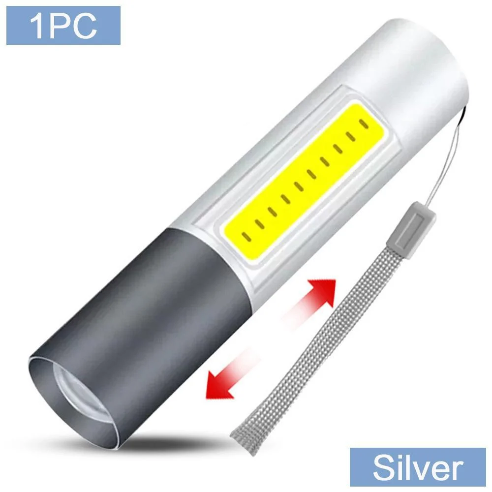 

STONEGO Мини-светодиодный Фонарик Перезаряжаемый Водонепроницаемый Масштабируемый USB Портативный Внешний Фонарик С 3 Режимам...