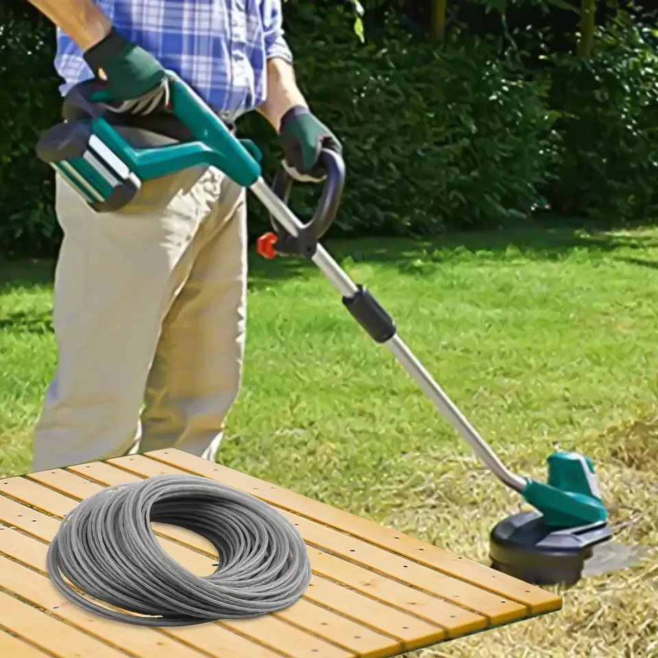 

1 шт., 24 м, катушка триммерной лески 1,6 мм для Bosch F 016800462 ART 24, 27, 30, 36, аксессуары для садовых триммеров EasyGrassCut