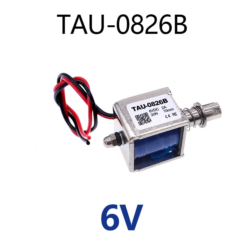 

Электромагнит CNMAWAY TAU-0826B 10 мм DC 6-24 В