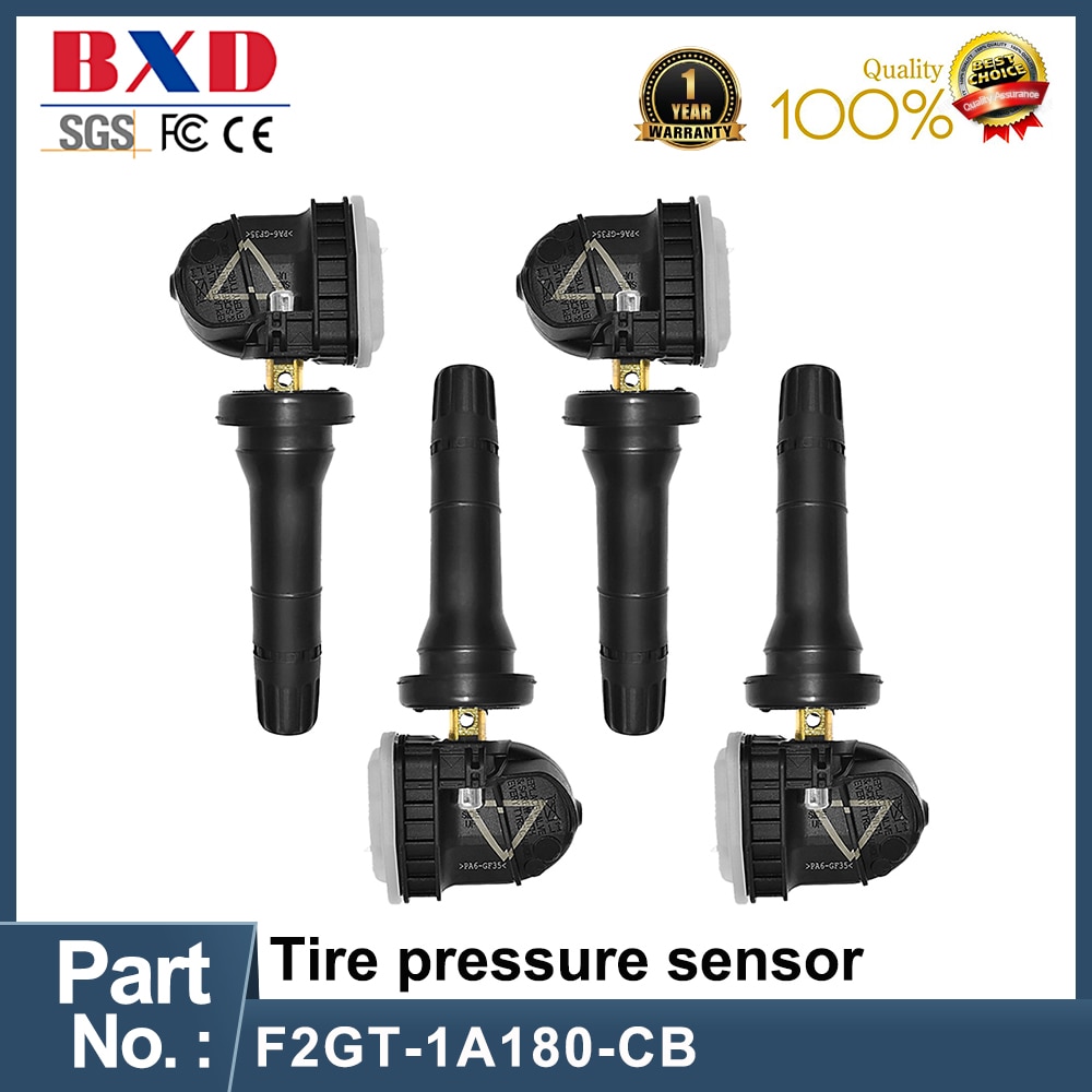 

1/4/8 шт., 433 МГц, TPMS-датчик для Ford Edge Escape Fiesta Galaxy Mondeo Mustang S-Max F2GT1A180CB