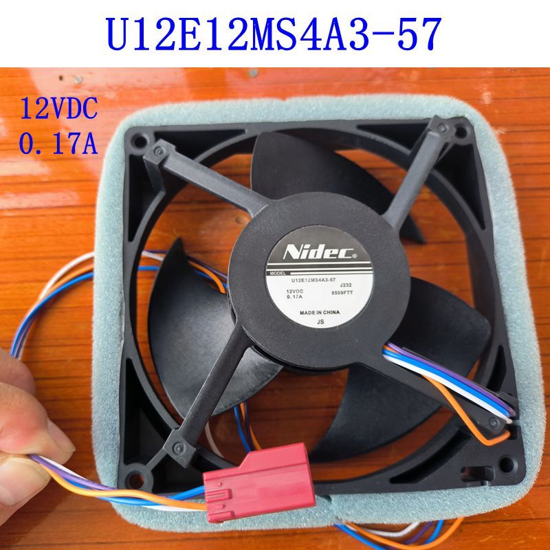 

U12E12MS4A3-57 DC12V 0,17A запасные части для двигателя вентилятора холодильника Hitachi