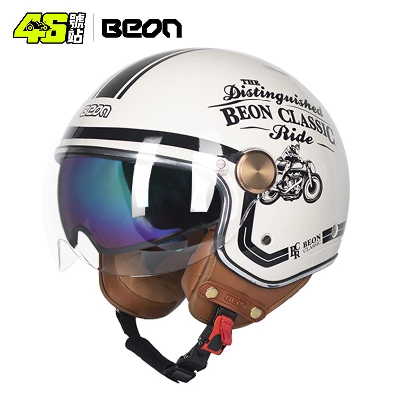 

Мотоциклетный шлем, защитный шлем BEON B120, двойной, Сертификация ECE