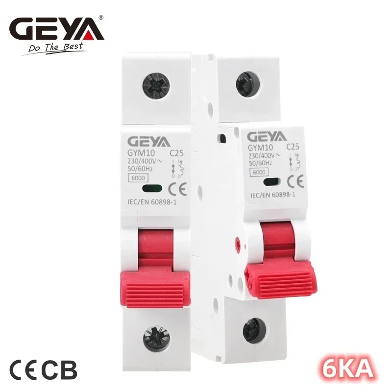 

GEYA GYM10 Автоматический выключатель 6-63A